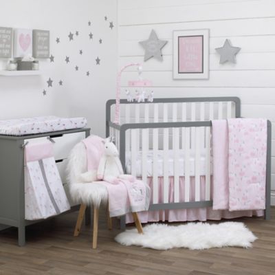 unicorn crib bedding set