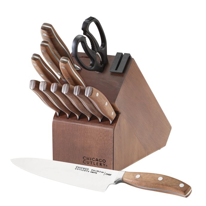 chicago cutlery 13 piece knife set