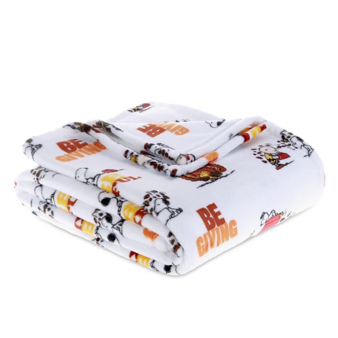 FREE SHIP Details about   Berkshire Blanket Peanuts Winter Snoopy & Charlie Brown Fleece Throw 