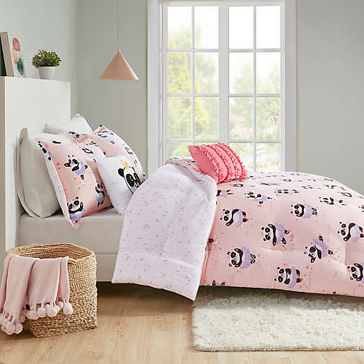 Piece Reversible Comforter Set, Little Girl Twin Bedding