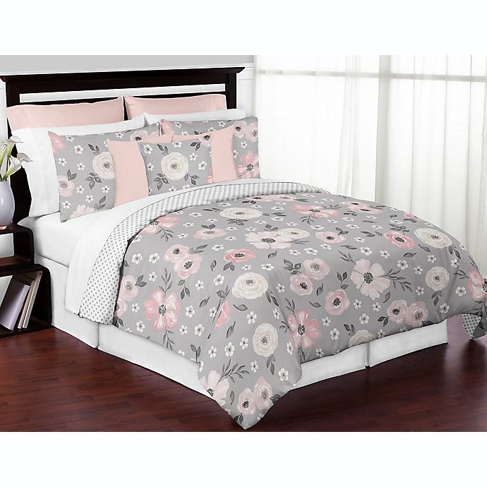 Sweet Jojo Designs® Watercolor Floral Bedding Collection