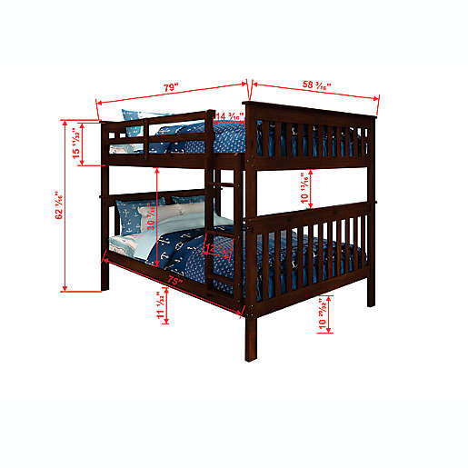 Full Bunk Bed With Drawer Storage, Bobs Furniture Bunk Bed Recall