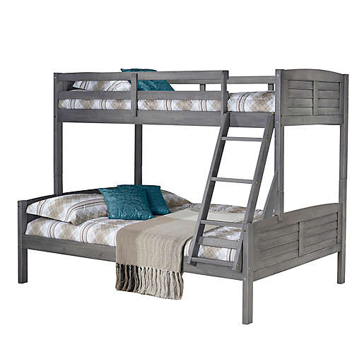 Louver Bunk Bed Bath Beyond, Ameriwood Twin Over Full Bunk Bed In Blackout Curtains
