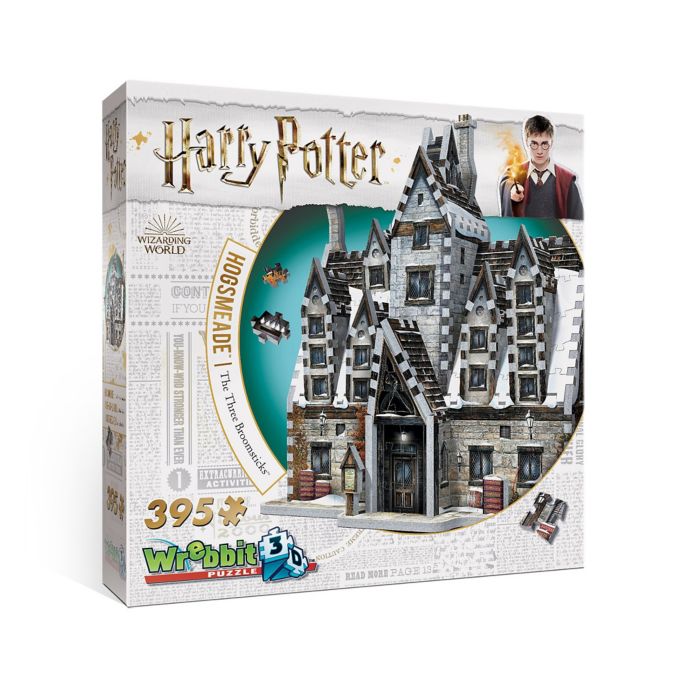 Wrebbit 3d Harry Potter Three Broomsticks 395 Piece Jigsaw Puzzle Buybuy Baby