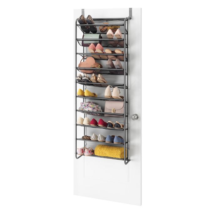 30 Pair Over the Door Shoe Rack | Bed Bath & Beyond