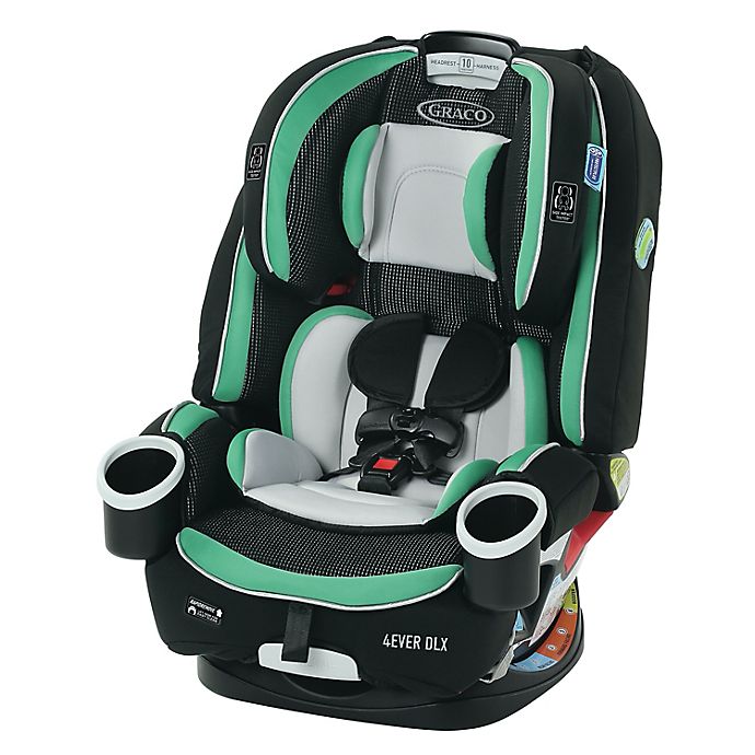 Graco 4Ever Dlx 4-In-1 Convertible Car Seat In Park Black/green