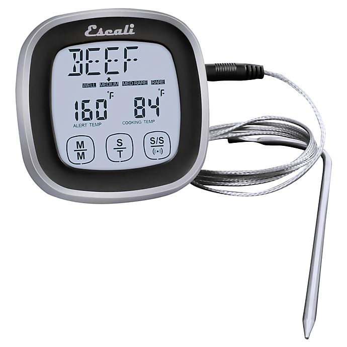 Escali® 3-Inch Touch Screen Thermometer and Timer