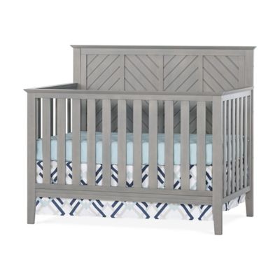 fisher price paxton convertible crib in vintage grey