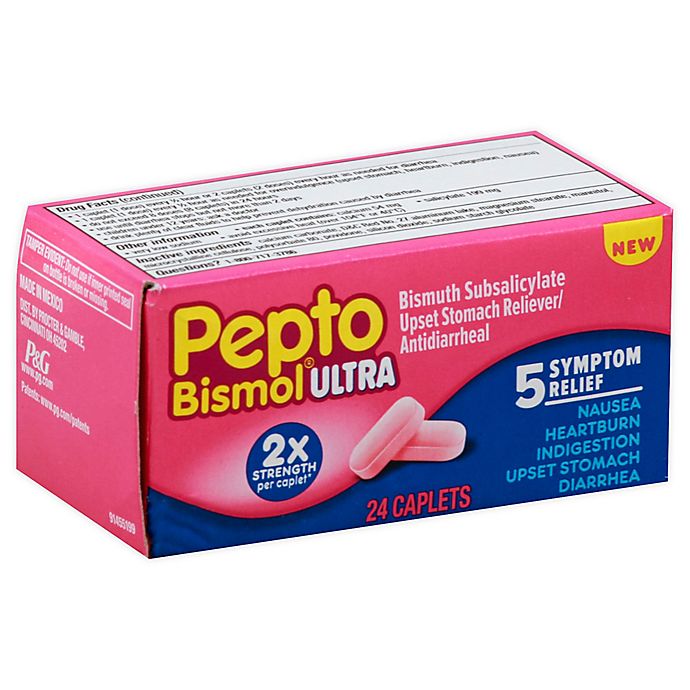Pepto Bismol® Ultra 24-Count Caplets for 5 Symptom Relief