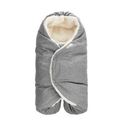 7 A.M. Enfant Small Nido Cloud 3-In-1 Baby Wrap With Cloud Lining In Heather Grey