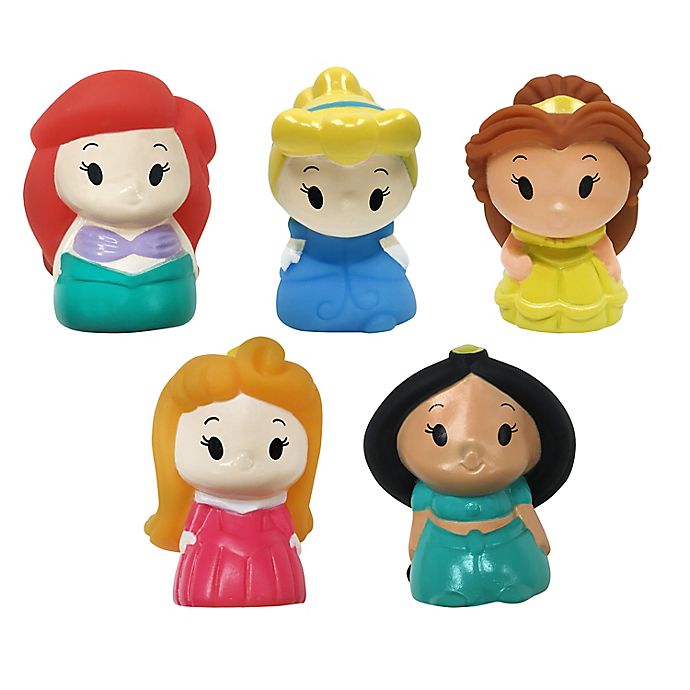 set Little Mermaid Finger Puppets Doll Baby Educational Toy Disney Princess new 
