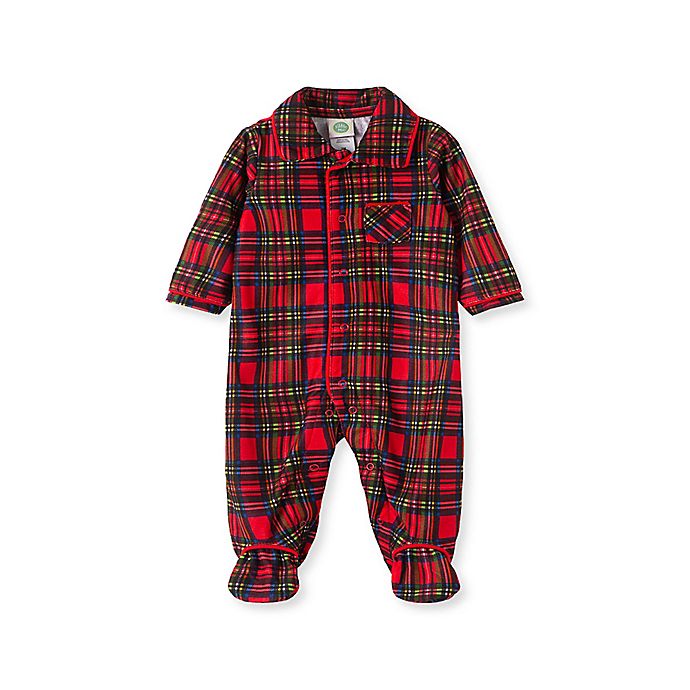 Little Me® Boy's Plaid Footie Pajamas