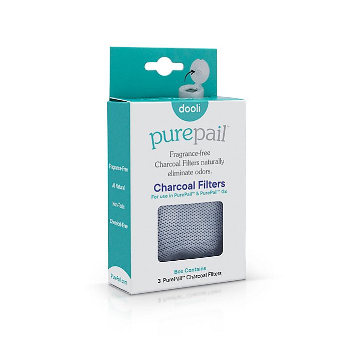 PurePail™ 3-Pack Charcoal Filters