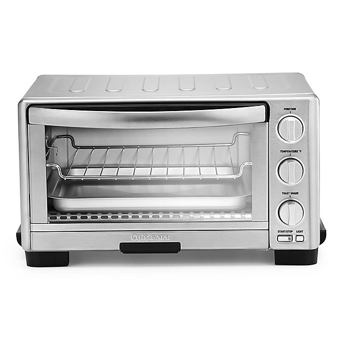 Cuisinart Toaster Oven Broiler with Interior Light in Silver
