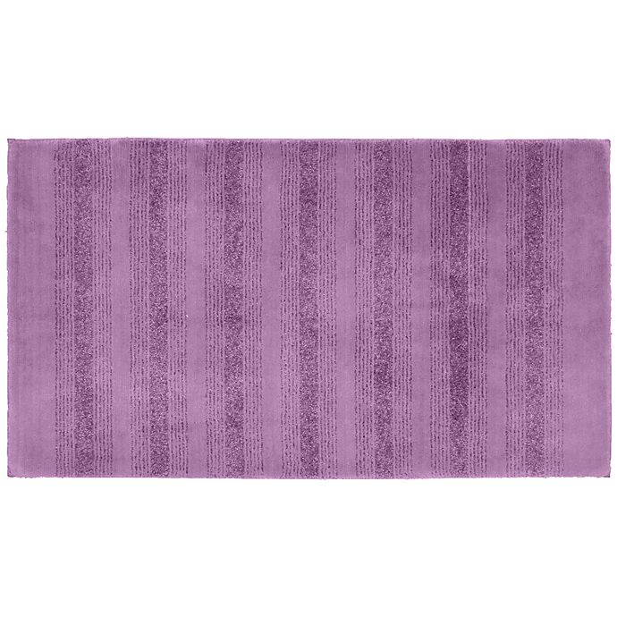 Essence 2' 6'' x 4' 2'' Bath Rug in Purple