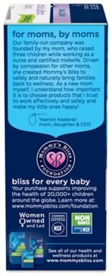 mommy's bliss cold medicine