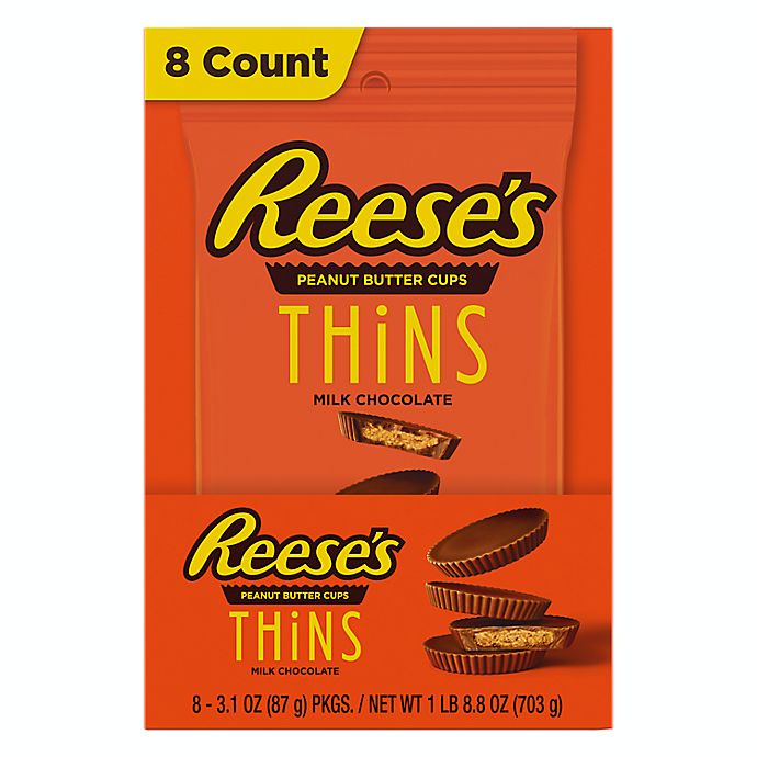 Reese's 3.1 oz. Milk Chocolate Peanut Butter Cup Thins