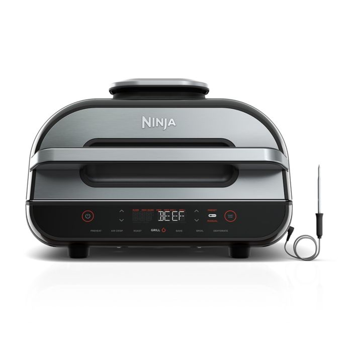 Ninja® Foodi™ Smart XL 6-in-1 Indoor Grill with 4-qt Air Fryer, Roast, Bake, Broil, Dehydrate