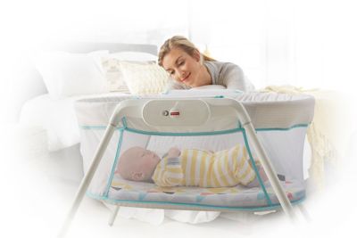 fisher price stow n go bassinet review