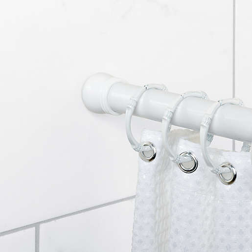 Titan Neverrust 40 Inch Aluminum, Adjustable Stall Tension Shower Curtain Rod 23 40