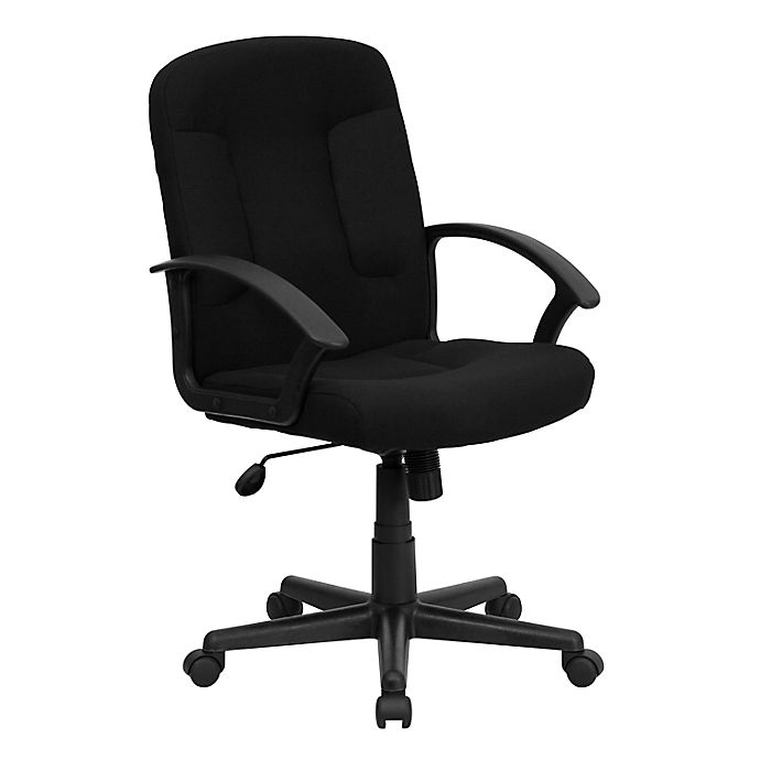Flash Furniture Fabric Mid-Back Swivel Office Chair