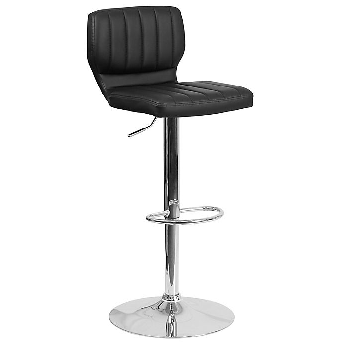 Flash Furniture Contemporary Bar Stool with Chrome Base