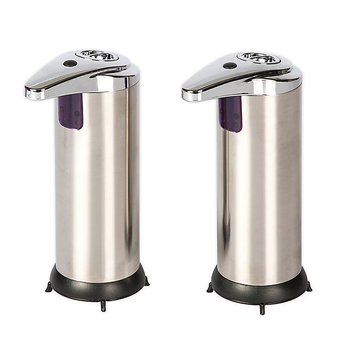 Details about   Stainless Steel Automatic Soap Dispenser Touchless Smart Infrared Motion Sensor 
