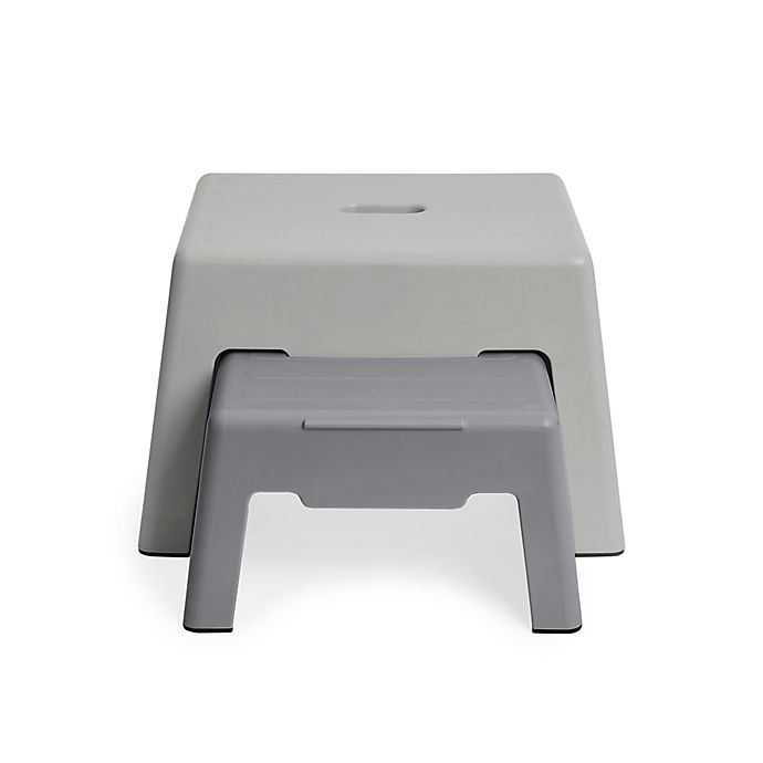 SKIP*HOP® Large Double-Up Step Stool in Grey