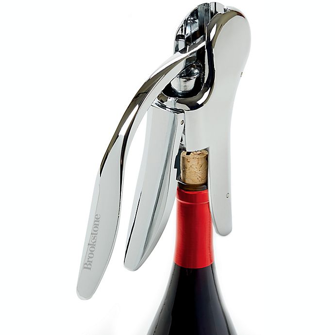 Brookstone Automatic Wine Opener Cork Removal Corkscrew 