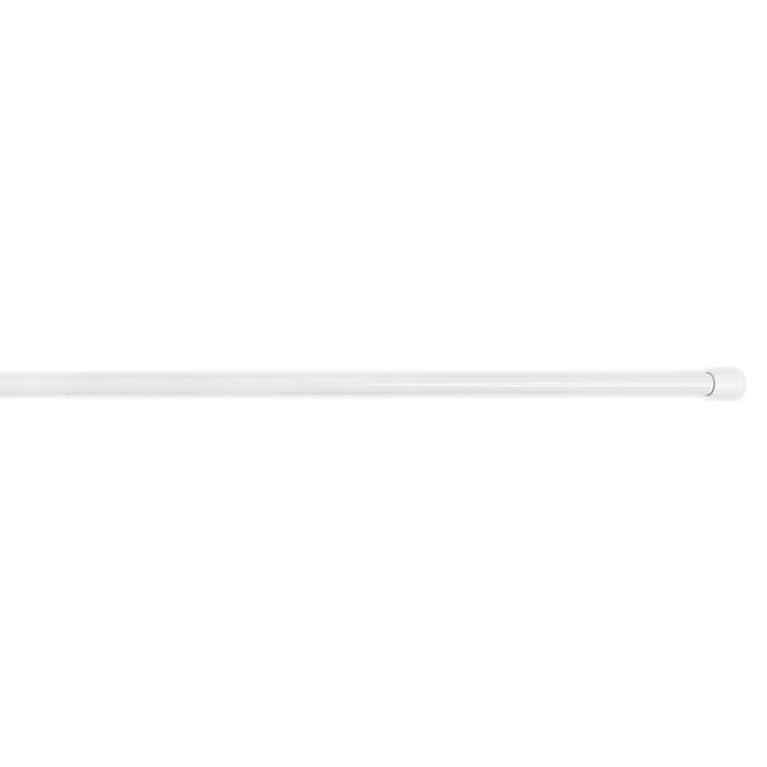 Round Spring 48 to 84-Inch Tension Rod in White