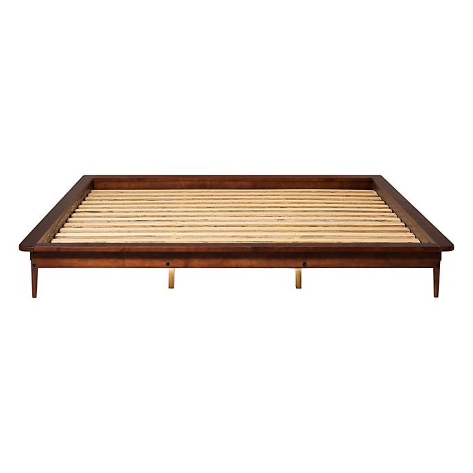 Forest Gate™ Diana King Solid Wood Platform Bed in Walnut