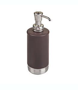 Dispensador de jabón de cerámica iDesign® York color café mate