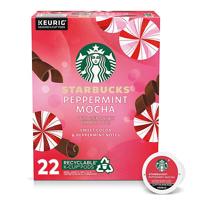 Starbucks® Peppermint Mocha Coffee Keurig® K-Cup® Pods 22-Count