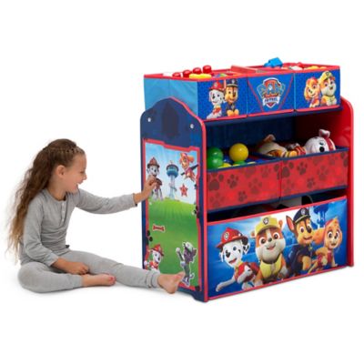 paw patrol bin organizer