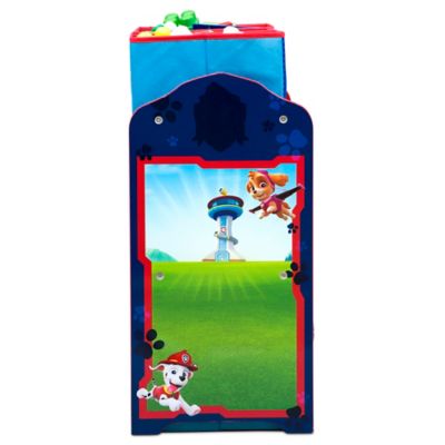 paw patrol book and toy organizer