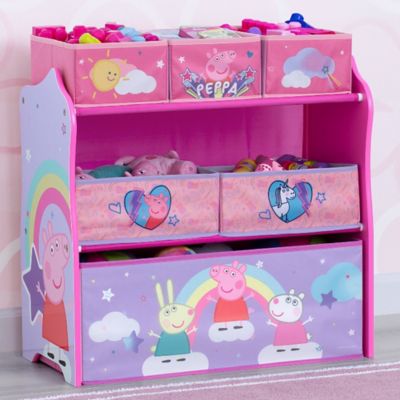 peppa pig storage bin
