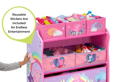 peppa pig storage bin