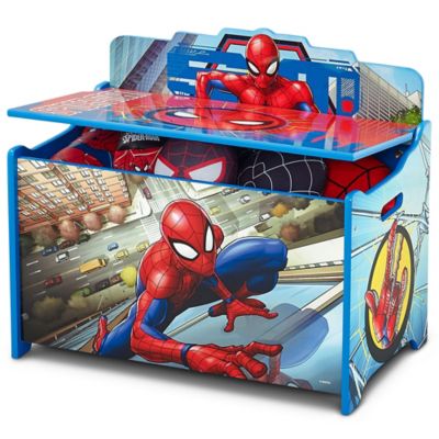 spiderman storage and toy box