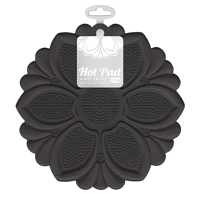 DAPOTO Silicone Pot Holder Heat Restistant Round Placemat I Hot Pad I Silicone Trivet Mat I Jar Openers