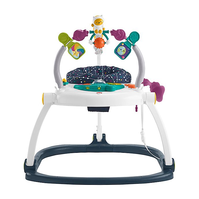 Fisher-Price® Astro Kitty Space Saver Bouncy Jumperoo® in Turquoise