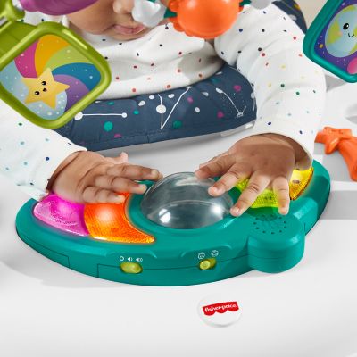 fisher price space saver jumperoo age