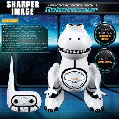 sharper image interactive rc robotosaur dinosaur