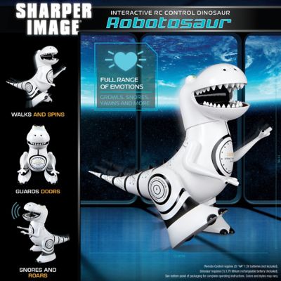 sharper image interactive rc robotosaur dinosaur