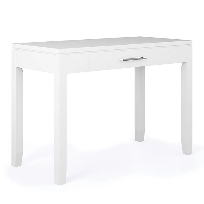 Simpli Home Cosmopolitan Solid Wood Office Desk