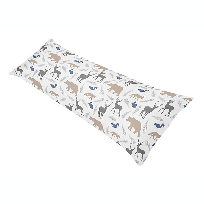 Sweet Jojo Designs® Woodland Animals Reversible Body Pillowcase