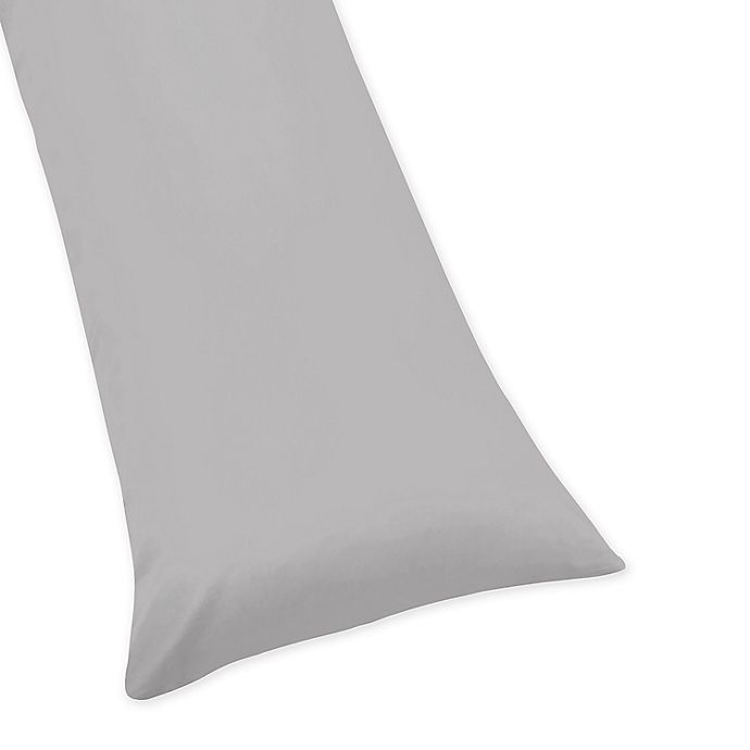 Sweet Jojo Designs® Body Pillowcase in Grey