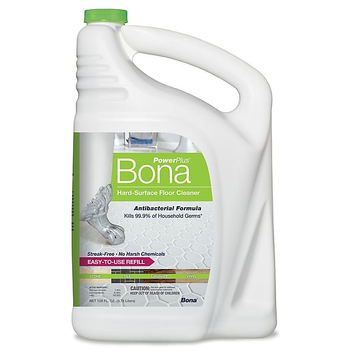 Bona PowerPlus® Hard-Surface Antibacterial Floor Cleaner 128 oz.