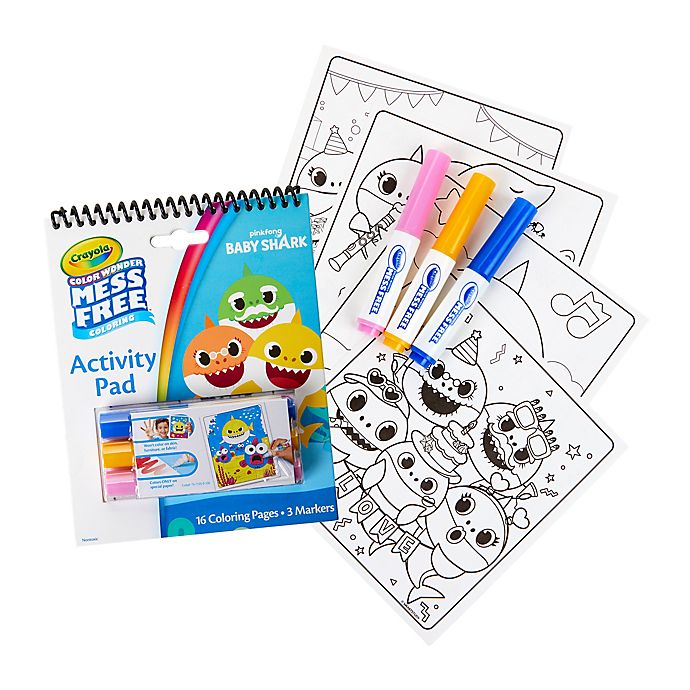Crayola® Color Wonder Baby Shark Activity Pad