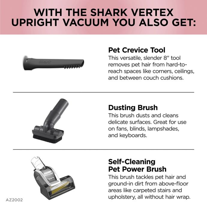 Shark® Vertex DuoClean® PowerFins Upright Vacuum Powered Lift-away® & Self-Cleaning Brushroll