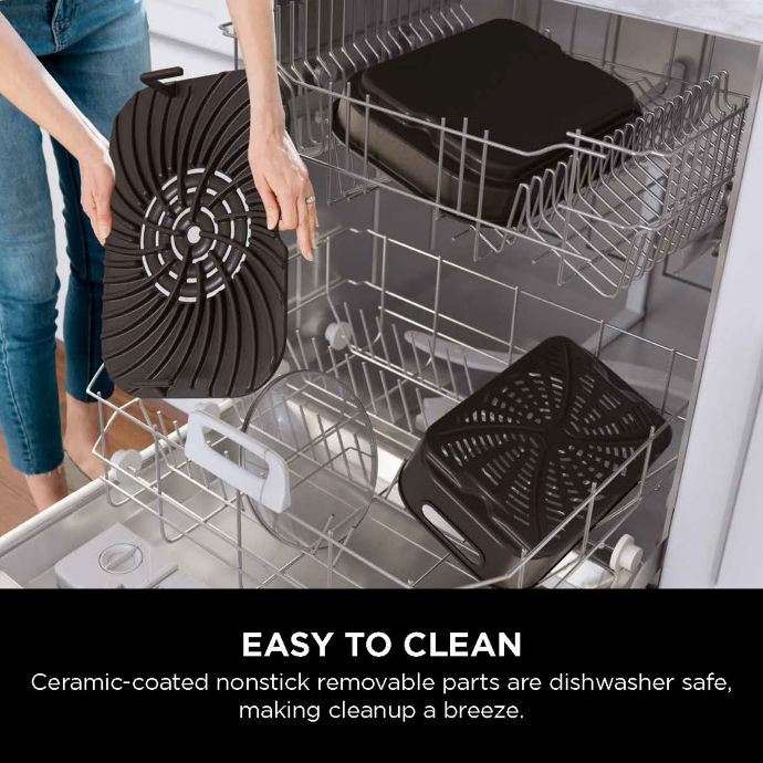 Ninja® Foodi™ Smart XL 6-in-1 Indoor Grill with 4-qt Air Fryer, Roast, Bake, Broil, Dehydrate